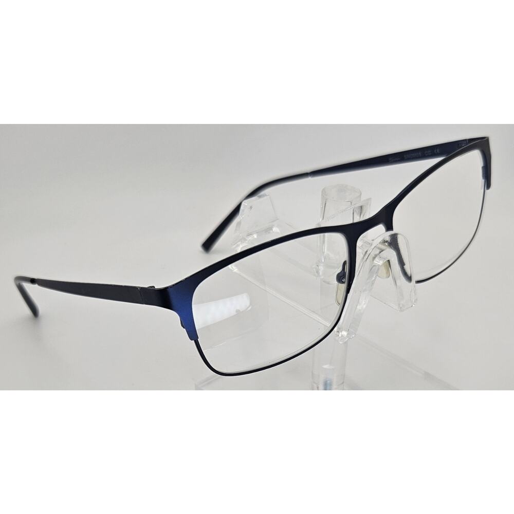 Seen SNDM05 Eyeglasses Blue Metal Rectangular Frames Only 55-18-145 K6